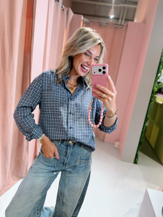 Willow Blouse - Blauw