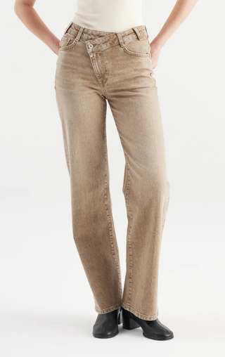 Cora Jeans - Peanut Denim
