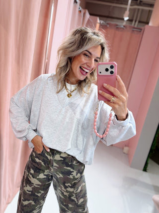 Babette Sweater - Grijs