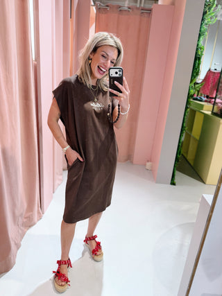 Atelier Club Dress - Bruin