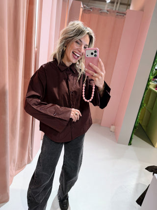 Claire Blouse - Bordeaux