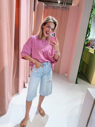 Jessy Tee - Lila/Coral