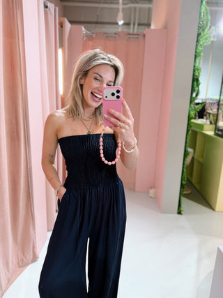 Elvira Jumpsuit - Navy