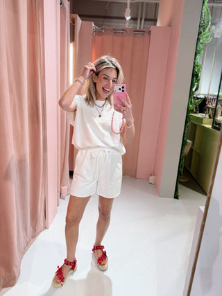 Kenza Short - Wit