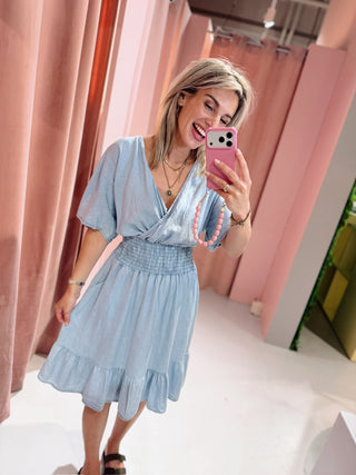 Quinty Dress - Denim