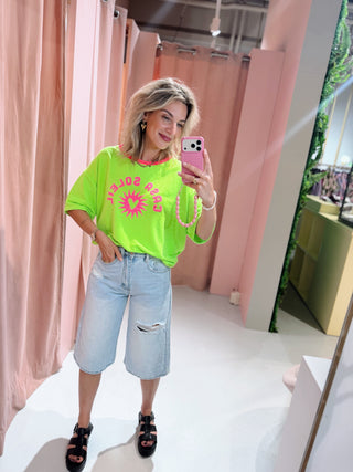 Casa Soleil Sweat Tee - Groen