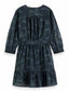 SCOTCH & SODA - Mini Wrap Dress - Groen