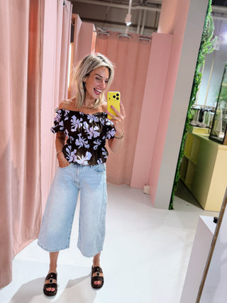 Stacy Capri Jeans - Lichtblauw