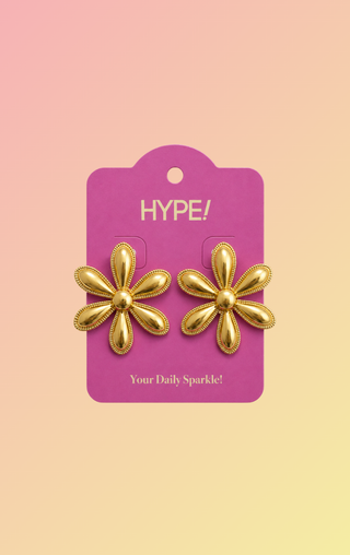 Bloom Earrings - Goud