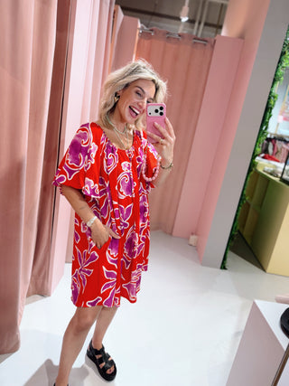 Nicole Dress - Rood