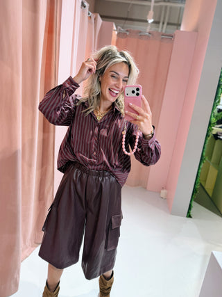 Ashley Blouse - Bordeaux