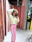 Wendy Star Pants - Roze