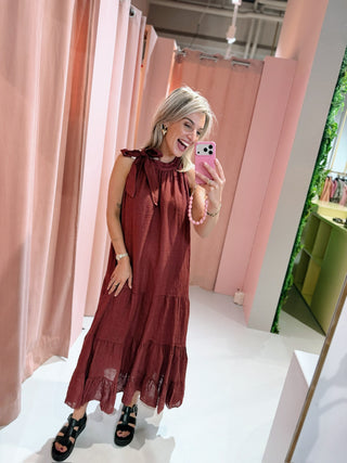 Ruby Dress - Bordeaux
