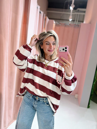 More Amore Sweater - Bordeaux