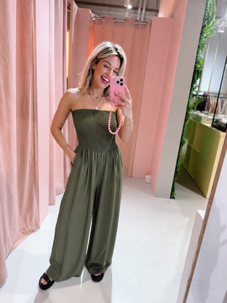 Elvira Jumpsuit - Army
