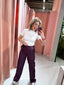 HYPE! EDITION - Jessica Pantalon - Aubergine