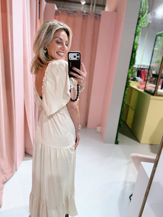 Juliette Dress - Beige
