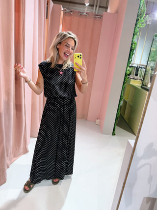 Kirsten Dot Set - Zwart
