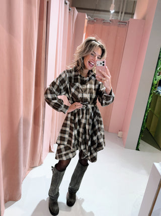 Pia Dress - Bruin