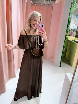 Romy Dress - Bruin