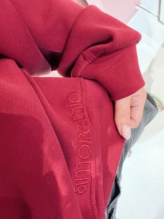 Amore Mio Sweater - Bordeaux