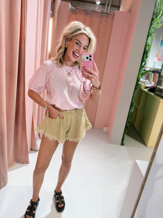 Mariska Blouse - Roze