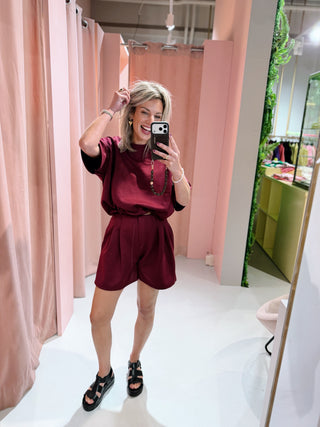 Babette Set - Bordeaux