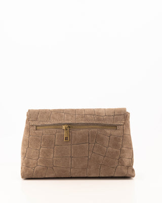 Avila Croco Bag - Taupe