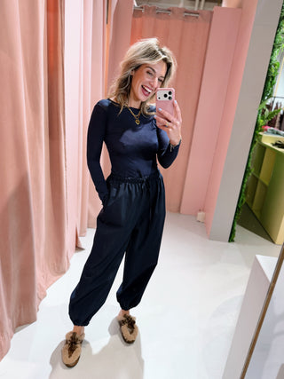 Jill Longsleeve - Navy