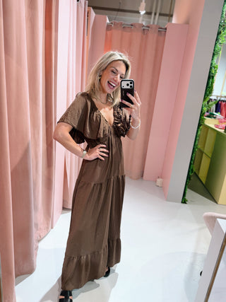 Juliette Dress - Bruin