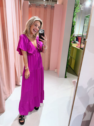 Juliette Dress - Magenta