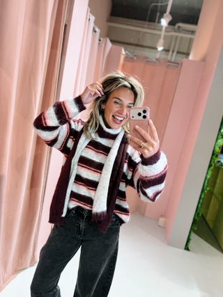 Nikki Knit - Bordeaux