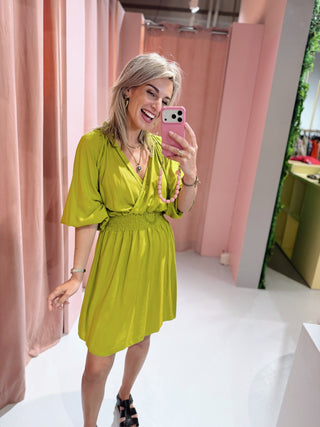 Pip Dress - Lime