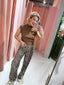 CATWALK JUNKIE - Ayla loose fit leopard jeans