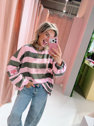 More Amore Sweater - Roze