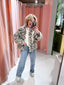 Vince Leopard Jacket - Beige