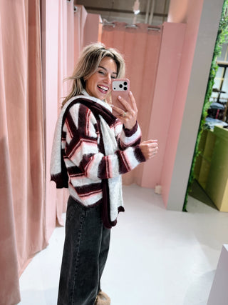 Nikki Knit - Bordeaux