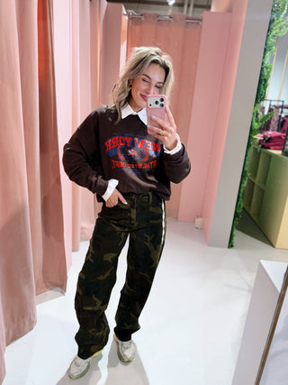 Fleur Sweater - Bruin