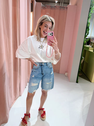 Ciao Bella Tee - Wit