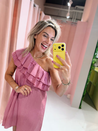 Sara Dress - Blush