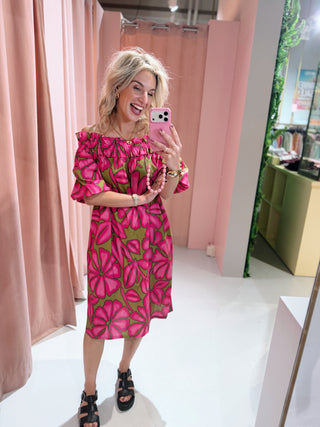 Megan Dress - Groen