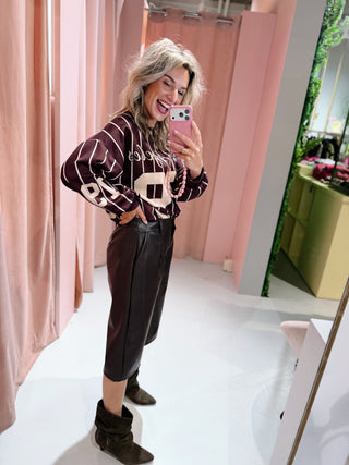 Los Angeles Longsleeve - Aubergine