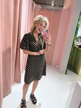 Meike Dress - Bruin