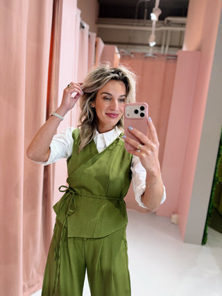 Vieve Waistcoat - Groen