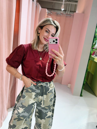 Lena Top - Bordeaux