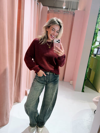 Karlijn Knit -  Bordeaux