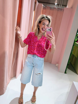 Leanne Blouse - Rood
