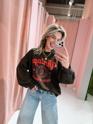 Vintage Sweater - Bruin