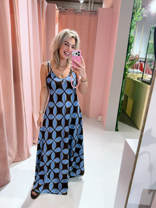 Pauline Dress - Blauw