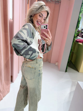 Evy Wide Leg Jeans - Dusty Denim